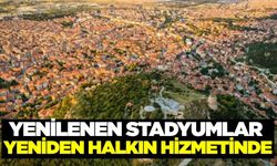 Kütahya'da yenilenen spor tesisleri hizmete açıldı!