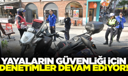 Manisa'da sevgi yollarında denetim sürüyor