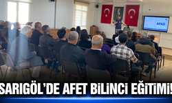 Manisa AFAD'dan Sarıgöl'de kapsamlı afet bilinci eğitimi