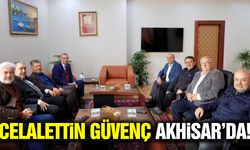 Manisa eski Valisi Celalettin Güvenç'ten anlamlı ziyaret!