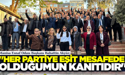 Manisa Esnaf Odası Başkanı Bahattin Akyüz'den "Ülkücü İşareti" Açıklaması