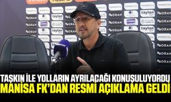 Manisa FK'dan Taner Taşkın açıklaması