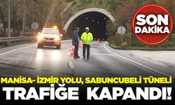Sabuncubeli tüneli trafiğe kapandı