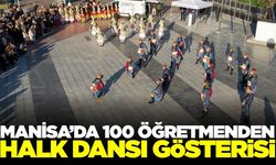 Manisa'da öğretmenlerden muhteşem gösteri