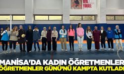 Manisa'da 61 kadın öğretmen gençlik kampında stres attı