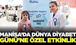 Manisa'da diyabetli çocuklara moral desteği