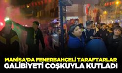 Turgutlu’da Fenerbahçeli Taraftarlar Galibiyeti Coşkuyla Kutladı