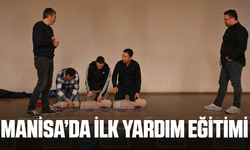 Manisa Büyükşehir Belediyesi personeline ilk yardım eğitimi