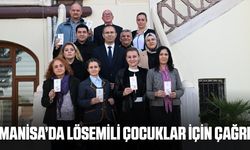Manisa'da İnsan Hakları Kurulu'ndan lösemili çocuklar için çağrı