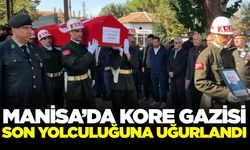 Kahraman Kore Gazisine Manisa'da son veda