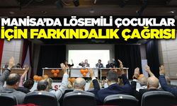 Manisa'da lösemili çocuklara destek çağrısı