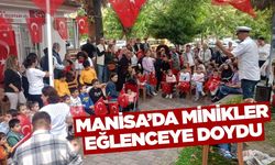 Manisa'da miniklere kültür ve eğlence dolu kukla şöleni