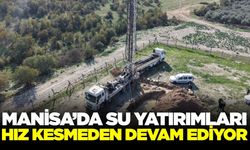 Manisa'da su sıkıntısı sona eriyor! Yeni çalışma başladı