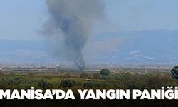 Manisa'da serada yangın paniği