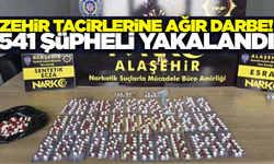 Manisa'da ekim ayında zehir tacirlerine darbe