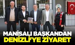 Manisalı başkandan Denizli'ye ziyaret