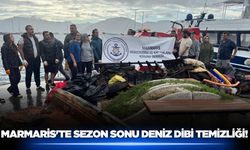 Marmaris'te deniz dibi temizliği!