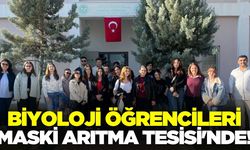 MCBÜ öğrencileri Atıksu Arıtma Tesisinde!