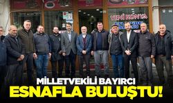 AK Parti Milletvekili Bayırcı, esnaflarla kahvaltıda buluştu