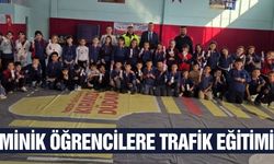 Kütahya'da miniklere kapsamlı trafik eğitimi!