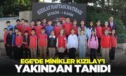Ege'de öğrenciler, Kızılay ile tanıştı!