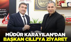 Başkan Cıllı, İl Tarım Müdürünü ağırladı