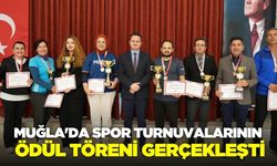 Muğla'da dereceye giren öğretmenlere ödül takdim edildi!