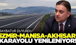 Murat Baybatur duyurdu: Manisa'da 118 km'lik karayolu için ihale süreci başladı!
