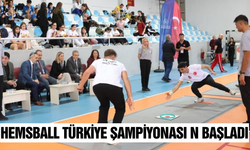 Nazilli’de Hemsball Türkiye Şampiyonası başladı