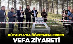 Kütahya'da vefat eden müdür unutulmadı!
