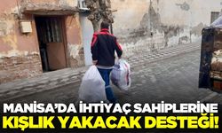 Manisa'da ihtiyaç sahibi vatandaşlar unutulmadı!