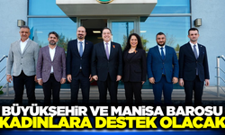 Manisa'da kadınlara destek!