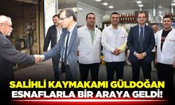 Kaymakam Güldoğan, esnafları ziyaret etti!