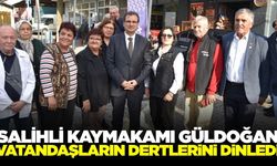 Kaymakam Güldoğan vatandaşların taleplerini dinledi