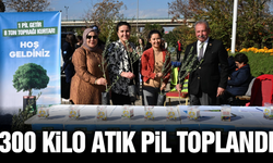 Salihli'de atık pil toplama etkinliğine yoğun katılım!