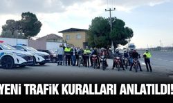 Salihli’de trafik güvenliği için yeni kurallar anlatıldı