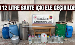 Salihli'de jandarmadan sahte içki operasyonu!