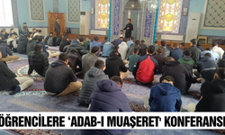 Salihli'de öğrencilere 'Adab-ı Muaşeret' konferansı