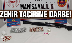 Salihli'de zehir tacirine operasyon!