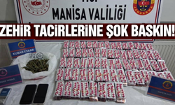 Salihli'de zehir tacirlerine darbe! Binlerce adet uyuşturucu hap ele geçirildi