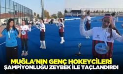Muğla'nın şampiyon kızlarından efsane kutlama