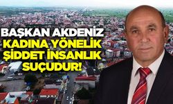 Sarıgöl Belediye Başkanı Akdeniz'den 25 Kasım mesajı