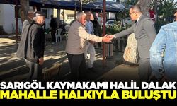 Sarıgöl Kaymakamı Halil Dalak ziyaretlerine devam ediyor