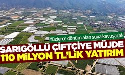 Sarıgöl Ovası'na can suyu olacak proje