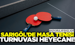 Sarıgöl'de masa tenisi heyecanı: Başvurular başladı!