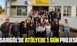 Sarıgöl'de öğrenciler mesleklerini yerinde tanıyor