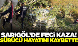Sarıgöl'de otomobil şarampole devrildi: 1 ölü