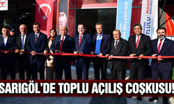 Sarıgöl'de 3 yeni proje törenle hizmete açıldı!