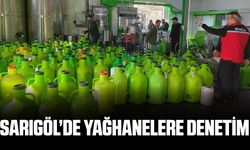 Sarıgöl'de yağhanelere sıkı denetim