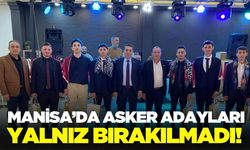 Başkan Cıllı, Asker adaylarını yalnız bırakmadı